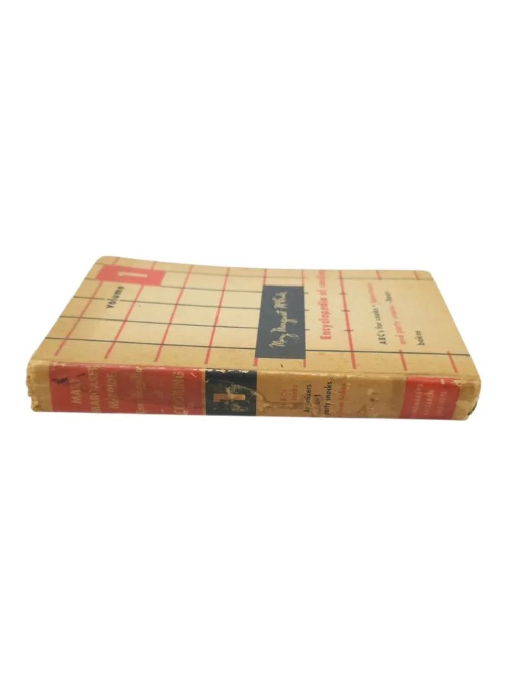 Mary Margaret McBride Encyclopedia of Cooking Volume 1 Vintage 1958 Cookbook HC